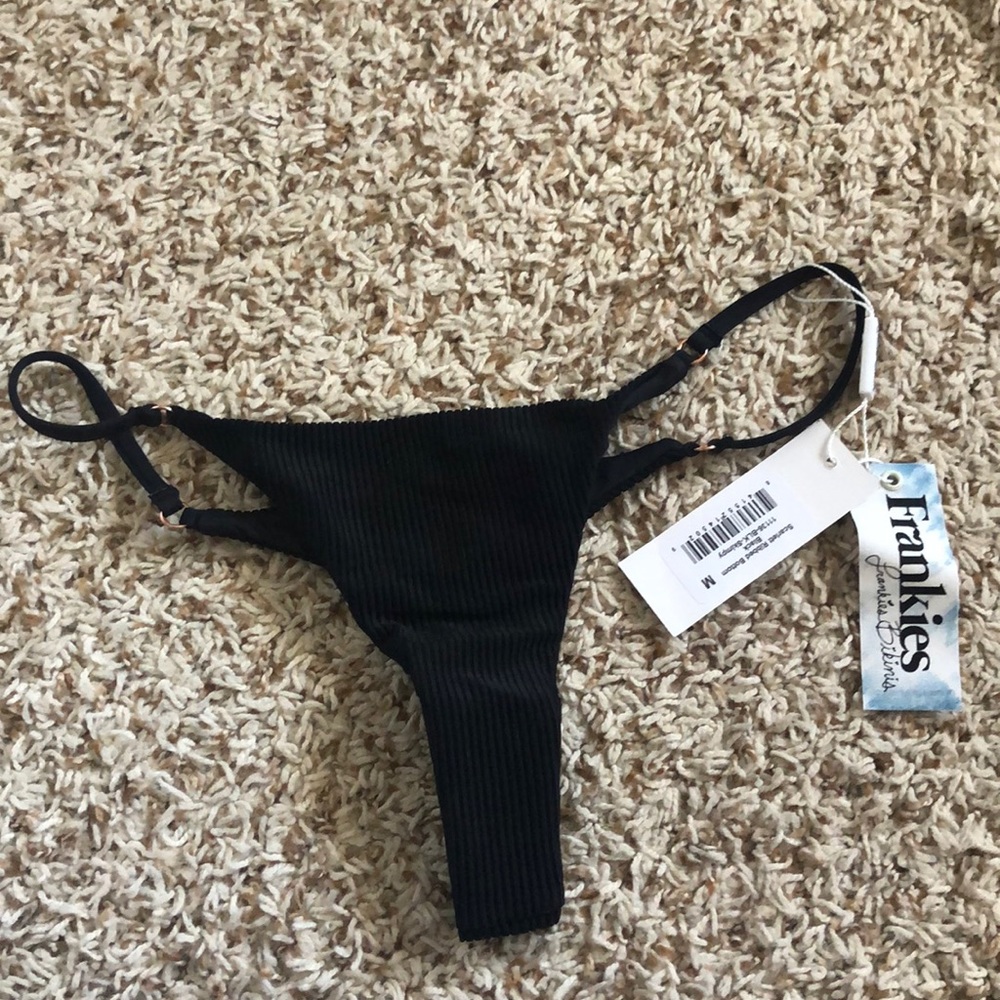 Frankie’s Bikinis Scarlet bottom (Black, M)